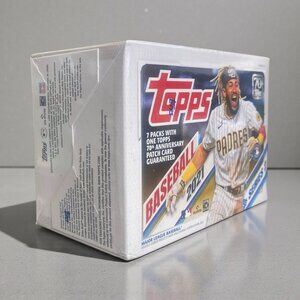 2021 Topps Series 2 Baseball Sealed Blaster Box Exclusive Patch Card